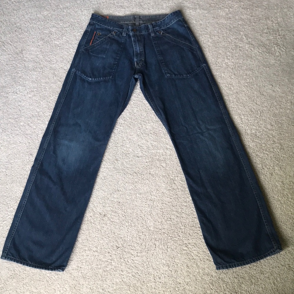 BOSS ORANGE reversible jeans
